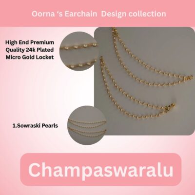 Pearl Earchains CH018 - Image 4