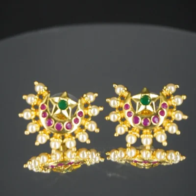 Pearl earrings