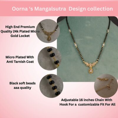 Mangalsutra Chain Design Hk0402 - Image 5