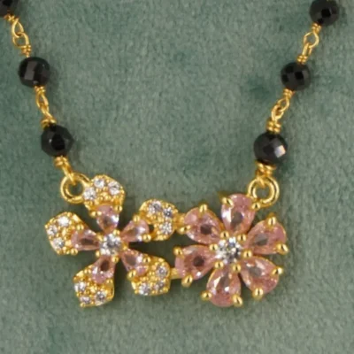 Magalsutra Design with Two Star Pendent HK0403 - Image 4